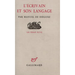 L'ecrivain et son langage