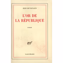 ISBN L'Or de la République, Français, 440 pages