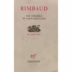ISBN Rimbaud, Français, 312 pages