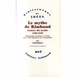 ISBN Le Mythe de Rimbaud, Français, 540 pages
