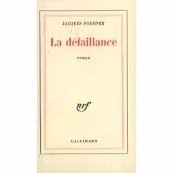 ISBN La Défaillance, Français, 256 pages