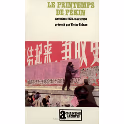 ISBN Le Printemps de Pékin, Français, 256 pages