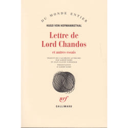 Lettre de Lord Chandos et autres essais