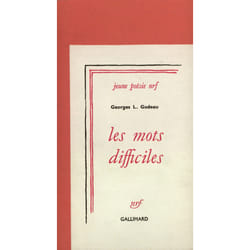 ISBN Les Mots difficiles