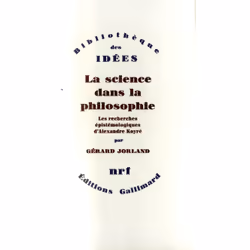 ISBN La science dans la philosophie, Français, 376 pages