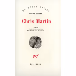 ISBN Chris Martin, Français, 240 pages