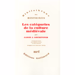 ISBN Les Catégories de la culture médiévale, Français, 360 pages