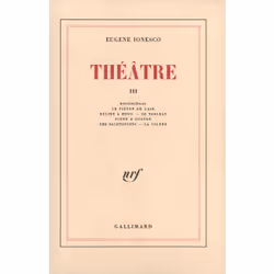 ISBN Théâtre, Français, 312 pages