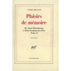 ISBN Plaisirs de mémoire