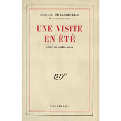 Une visite en ete - piece en quatre actes