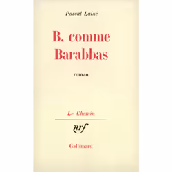 ISBN B. comme Barabbas, Français, 192 pages