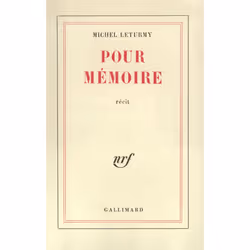 ISBN Pour mémoire, Français, 216 pages