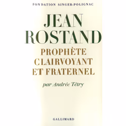 ISBN Jean Rostand, Français, 392 pages