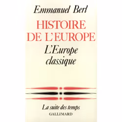 ISBN Histoire de l'Europe, Français, 336 pages