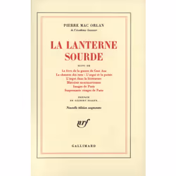 ISBN La Lanterne sourde, Français, 296 pages