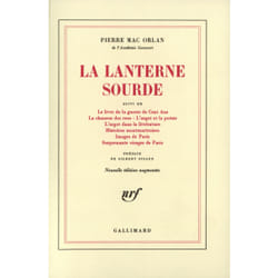 La lanterne sourde / le livre de la guerre de cent ans /la chanson des rues /l' argot et la poesie /