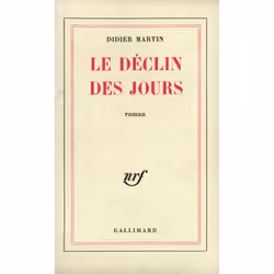 ISBN Le Déclin des jours, Français, 256 pages