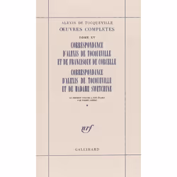 ISBN Correspondance d'Alexis de Tocqueville et de Francisque de Corcelle - Correspondance d'Alexis de Tocqueville et de Madam ...