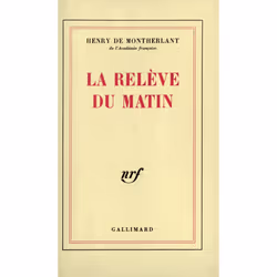 ISBN La Relève du matin, Français, 264 pages