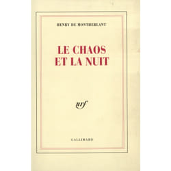 Le chaos et la nuit