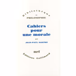 ISBN Cahiers pour une morale, Français, 612 pages