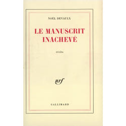 Le manuscrit inacheve