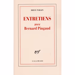 ISBN Entretiens avec Bernard Pingaud, Français, 168 pages