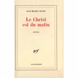 ISBN Le Christ est du matin, Français, 248 pages