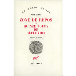 ISBN Zone de repos ou Quinze jours de réflexion