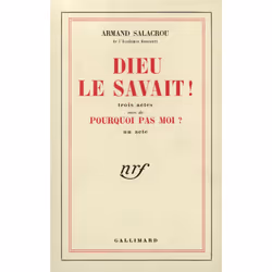 ISBN Dieu le savait !, Français, 224 pages