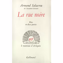 ISBN La Rue noire, Français, 256 pages