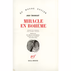 ISBN Miracle en Bohême, Français, 424 pages