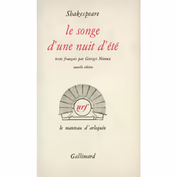 ISBN Le songe d'une nuit d'été, Français, 140 pages
