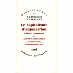 ISBN Le Capitalisme d'aujourd'hui, Français, 496 pages