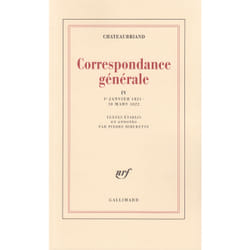 Correspondance générale t.4