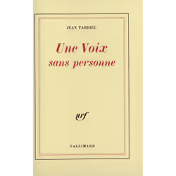 ISBN Une Voix sans personne, Français, 128 pages