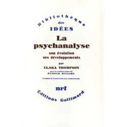 La psychanalyse - son évolution, ses développements