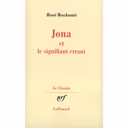 ISBN Jona et le signifiant errant, Français, 144 pages
