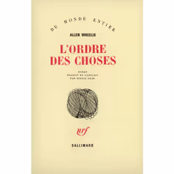 ISBN L'ordre des choses, Français, 232 pages