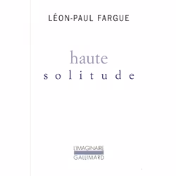 ISBN Haute solitude, Français, 224 pages