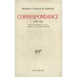 Correspondance - (1786-1830)