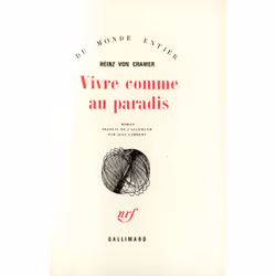 ISBN Vivre comme au paradis, Français, 328 pages