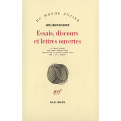 Essais, discours et lettres ouvertes