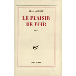 ISBN Le Plaisir de voir