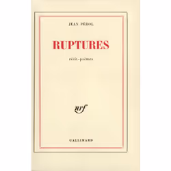 ISBN Ruptures, Français, 168 pages