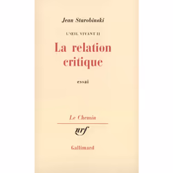 ISBN La Relation critique, Français, 344 pages