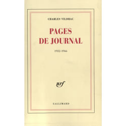 Pages de journal : (1922-1966)