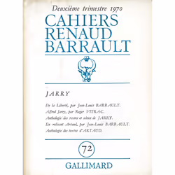 ISBN Cahiers Renaud Barrault, Français, 128 pages