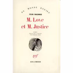ISBN M. Love et M. Justice, Français, 248 pages