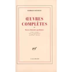 ISBN Œuvres complètes, Français, 432 pages